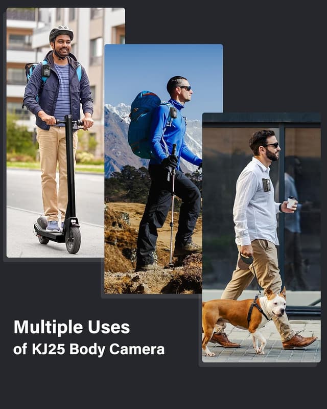 Thumbnail 4 de BOBLOV KJ25 128GB body camera