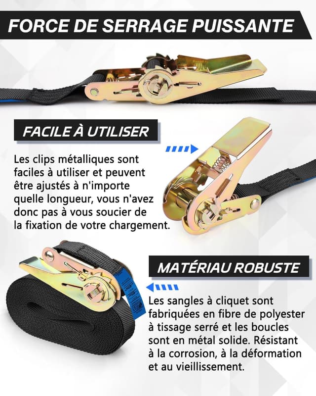 Thumbnail 2 de Lytool 6 m sangles d'arrimage