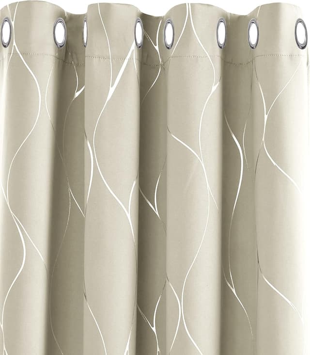 Thumbnail 6 de Deconovo tende oscuranti per camera da letto con occhielli 140x290 cm (2 pannelli) Blu Navy