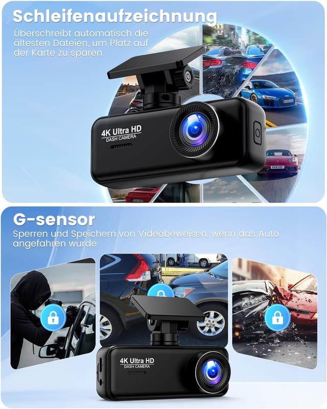 Thumbnail 6 de SIGRILL Dashcam Auto 4K+1080P