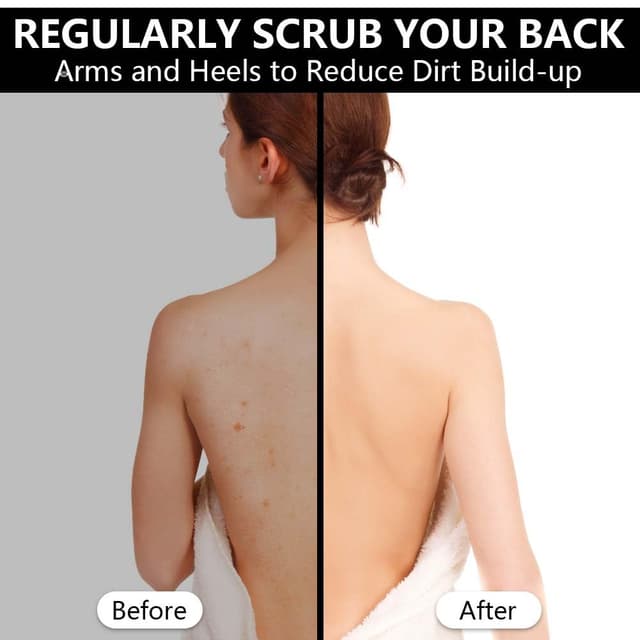 Detalle de Afrikanischer Netz Schwamm Aomig (2er-Set) – Badeschwamm & Rückenschrubber zum Körperpeeling