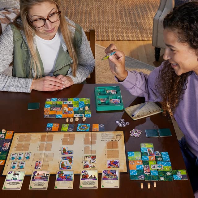 Thumbnail 6 de Life in Reterra Strategy Board Game: tile-laying spatial puzzle with wooden pieces & premium storage (2–4 players)