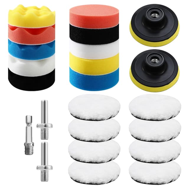 Imagen de 23 Stück 80mm Polierschwämme Pad Set en OfertitasTOP