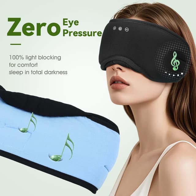 Detalle de MUSICOZY Sleep Mask Headphones 16h