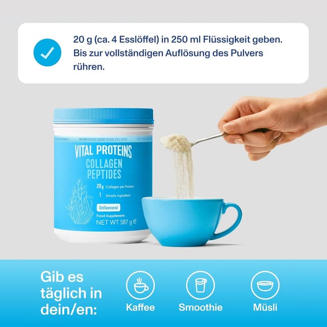 Detalle 2 de Vital Proteins Collagen Peptides 587g