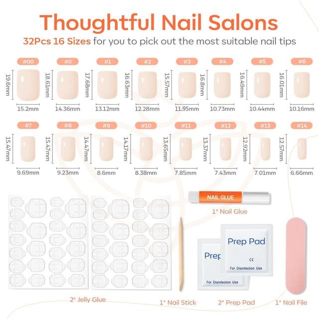 Thumbnail 4 de Modelones Press On Nails 32 pcs ๐