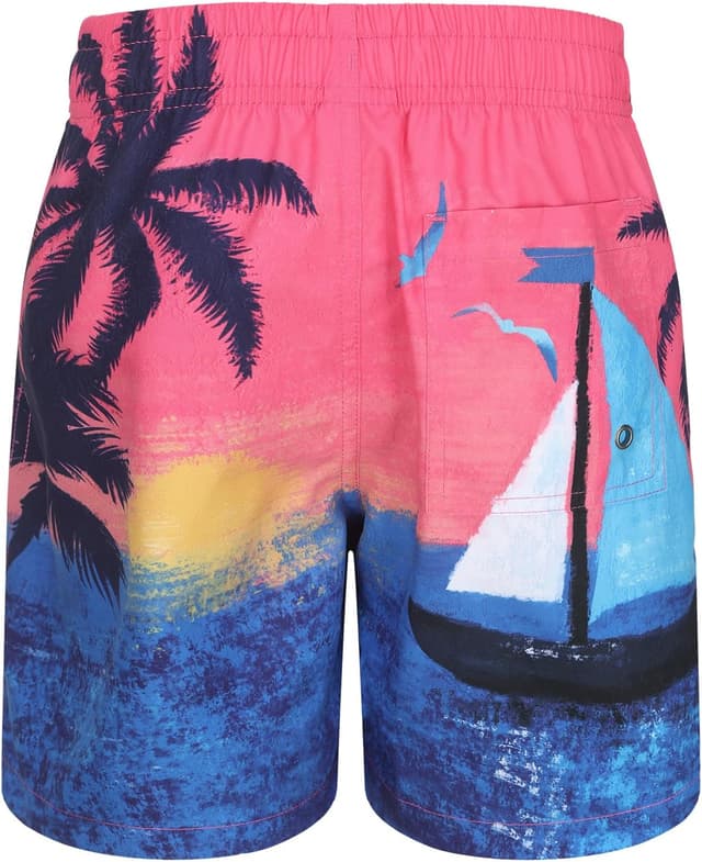 Detalle de Aisyee Jungen Badehose Kinder: schnell trocknende Badeshorts für 5–14 Jahre