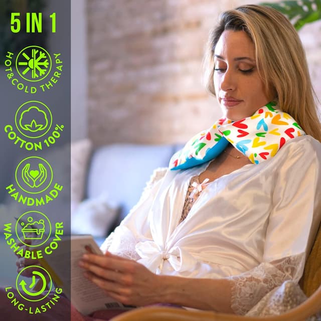 Thumbnail 4 de Saco Térmico Semillas Cervical 60x15 cm