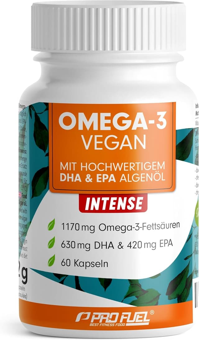 Imagen de Omega-3 FORTE 60 Kapseln mit 2000 mg Algenöl ⚡ en OfertitasTOP