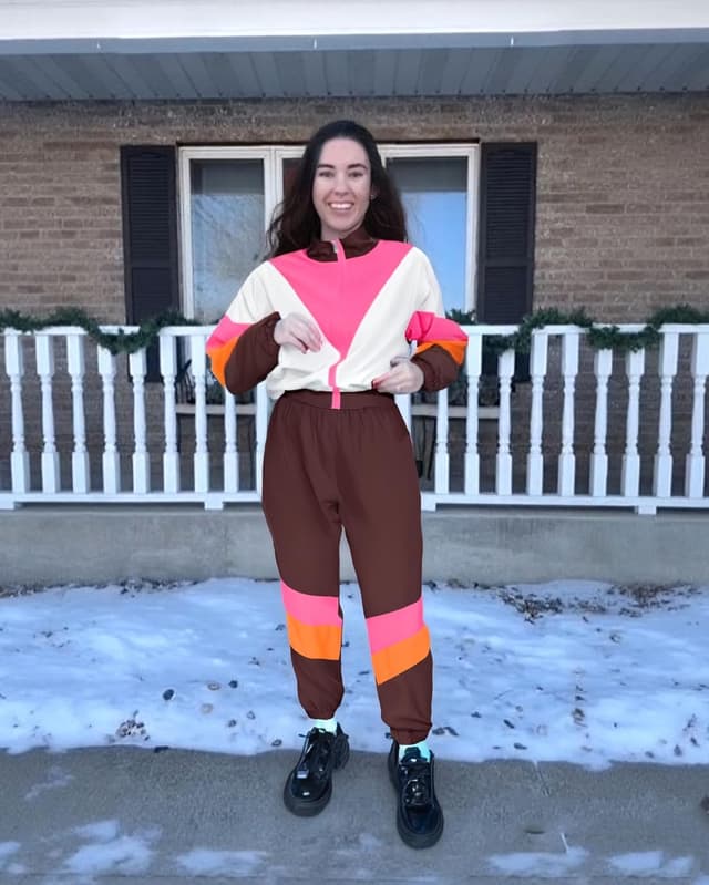 Thumbnail 4 de UOUA Women's Color Block Tracksuit Set