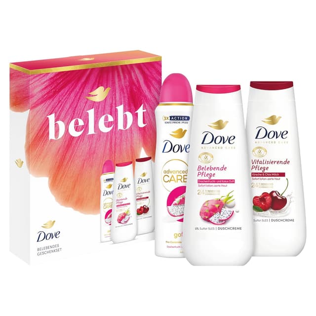 Thumbnail 1 de Dove Geschenkset Belebt – 2x Duschcreme + 150 ml