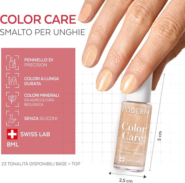 Thumbnail 4 de PODERM Micosi delle unghie smalto colorato con Tea Tree (Swiss Made) – mani e piedi