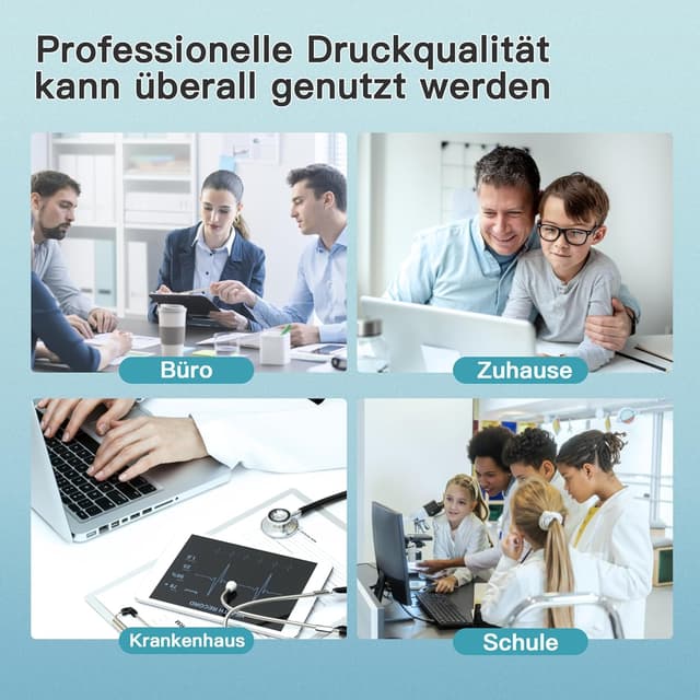 Detalle 2 de Glliter 604 XL Druckerpatronen kompatibel zu Epson 604XL (10er-Pack) für Expression Home & Workforce