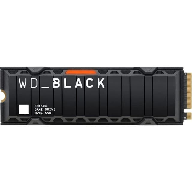 Detalle de WD Black SN850X 1TB SSD NVMe PCIe 4.0 7300 MB/s