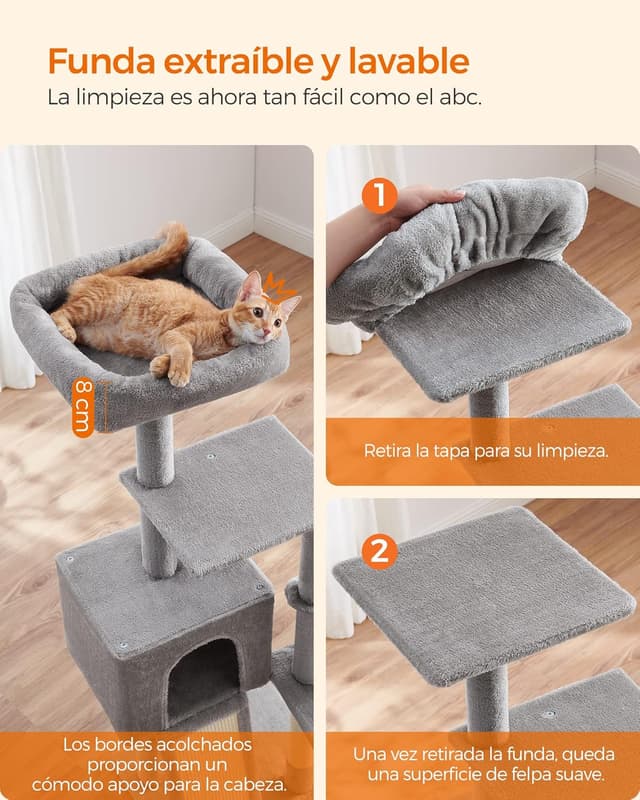 Thumbnail 4 de FEANDREA Árbol para Gatos Pequeños 135 cm