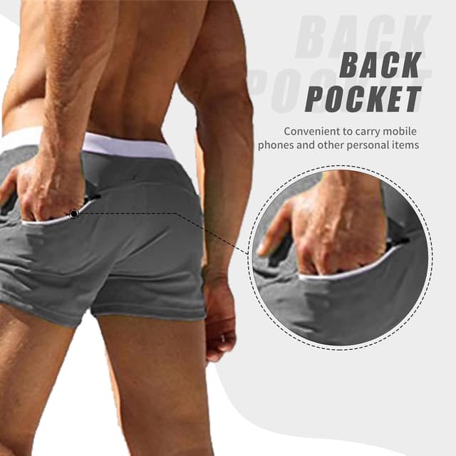 Thumbnail 2 de TMEOG Swimming Trunks Men Swim Shorts Board Shorts