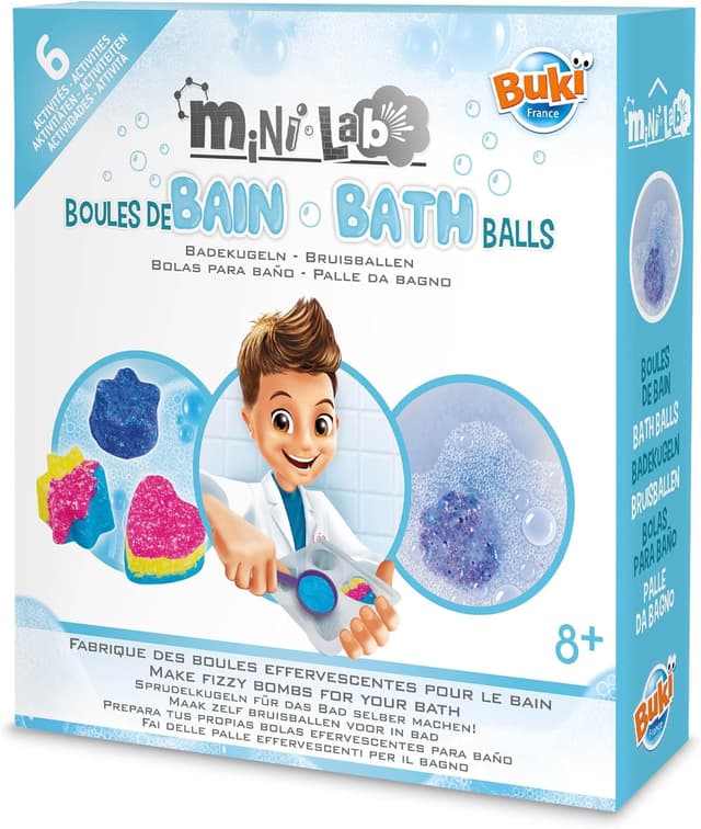 Detalle de Buki 3010 Mini Lab Bolas para baño