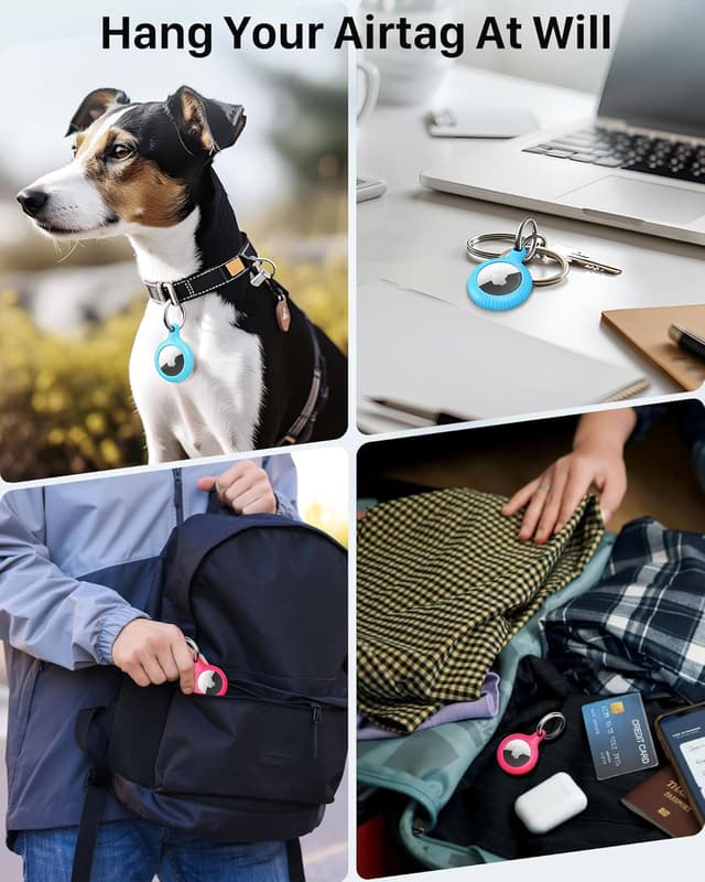 Thumbnail 5 de YOSH Porte Clef AirTag Lot de 12 đź§·