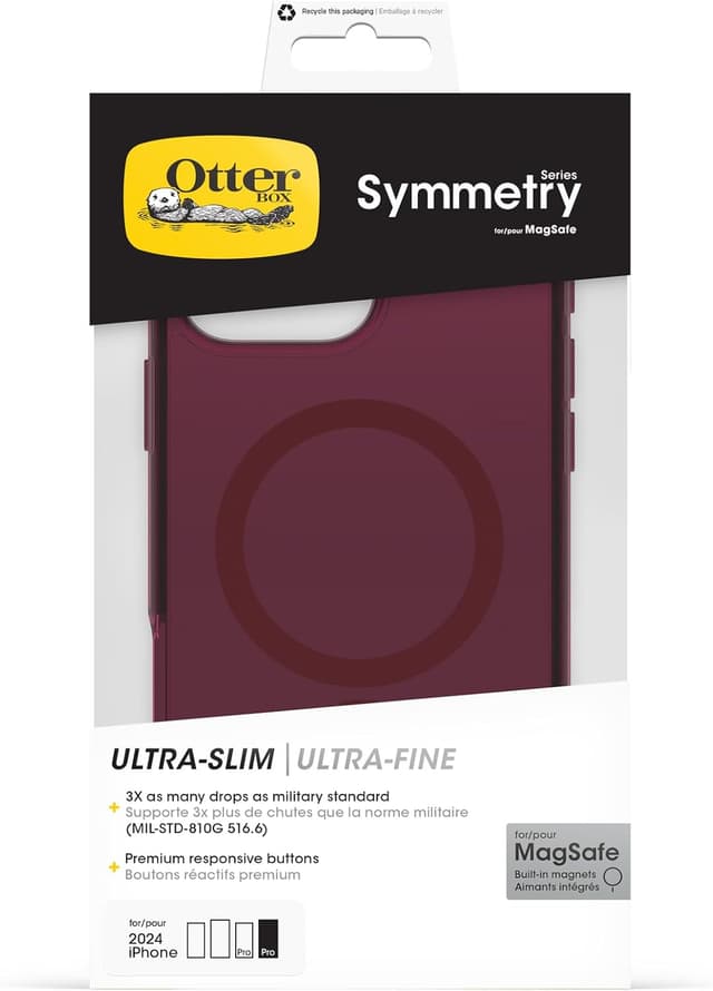 Thumbnail 4 de Otterbox Symmetry Clear MagSafe iPhone 16 Pro MAX, Resistente