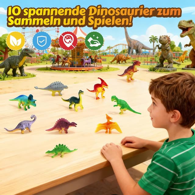 Thumbnail 4 de WEARXI Dinosaurier Spielzeug Greifset 19x24 cm
