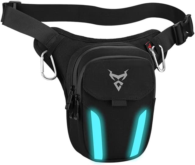 Detalle de mjmoto Motorrad-Beintasche wasserdicht