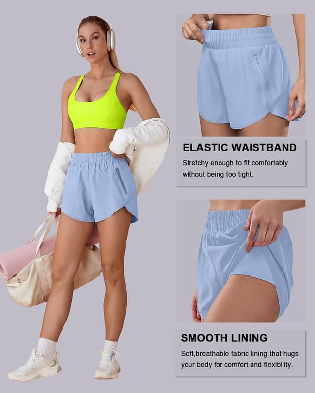 Detalle 2 de BMJL Women's Running Shorts 2.5"