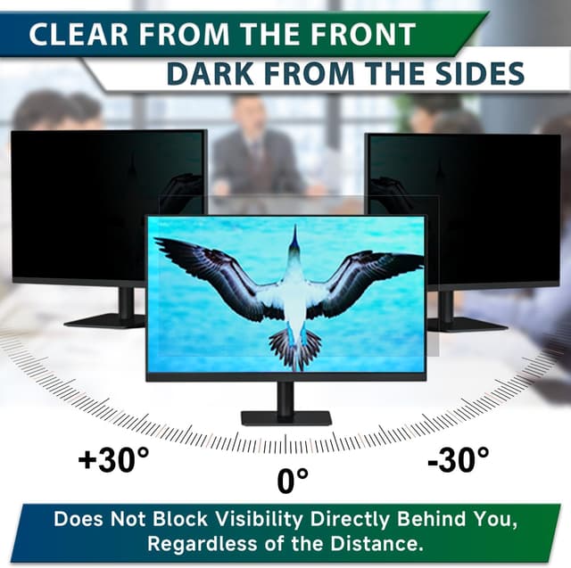 Detalle de STARY 24 Inch privacy screen filter for 16:9