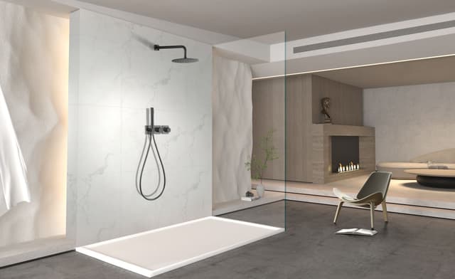 Detalle 2 de Imex Tíbet conjunto ducha termostático empotrado 1 unidad