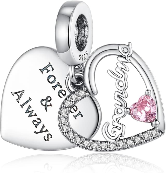 Detalle de Charm HAEPIAR in argento sterling 925 con design d’orso e ciondolo per bracciali e collane