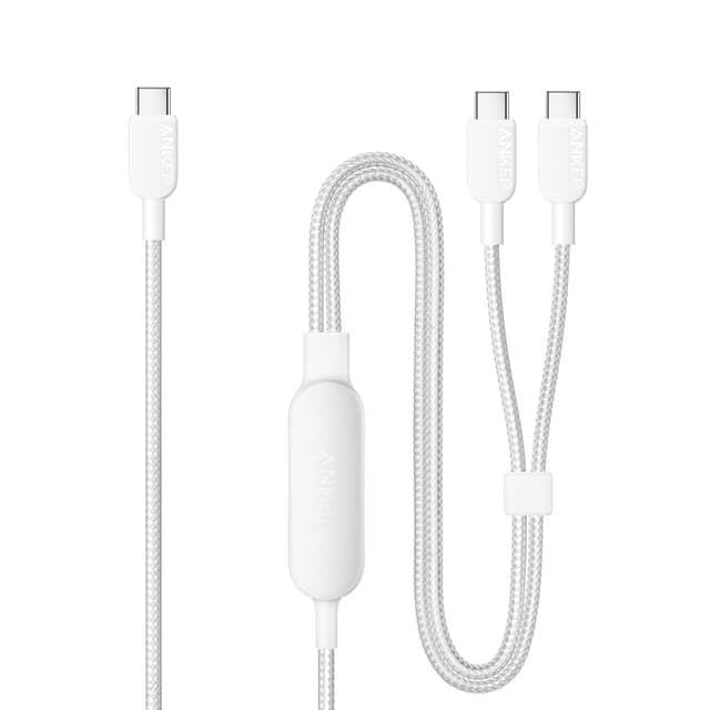 Detalle de Anker 2-in-1 USB C Cable 140W