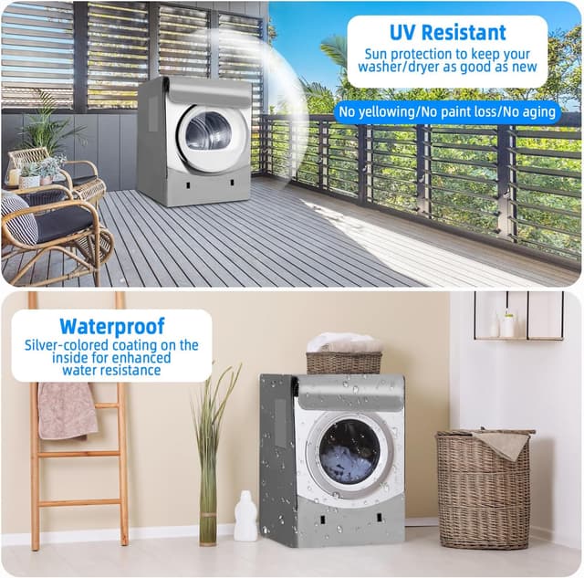 Thumbnail 3 de Toaren Funda Lavadora Exterior Impermeable