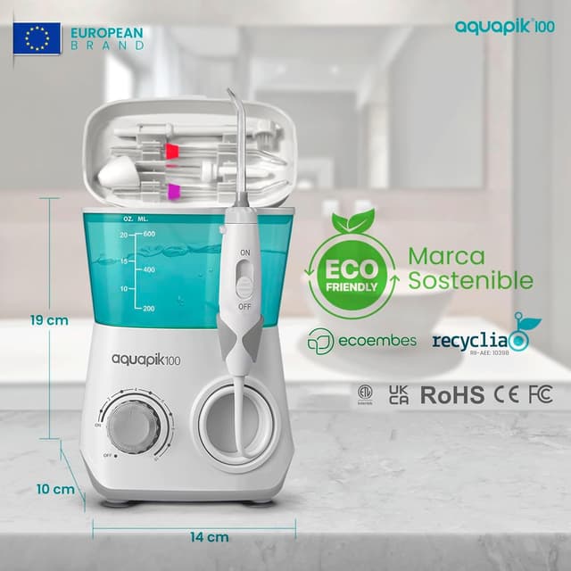 Thumbnail 1 de Boston Tech Aquapik100 600 ml irrigador dental 🌊