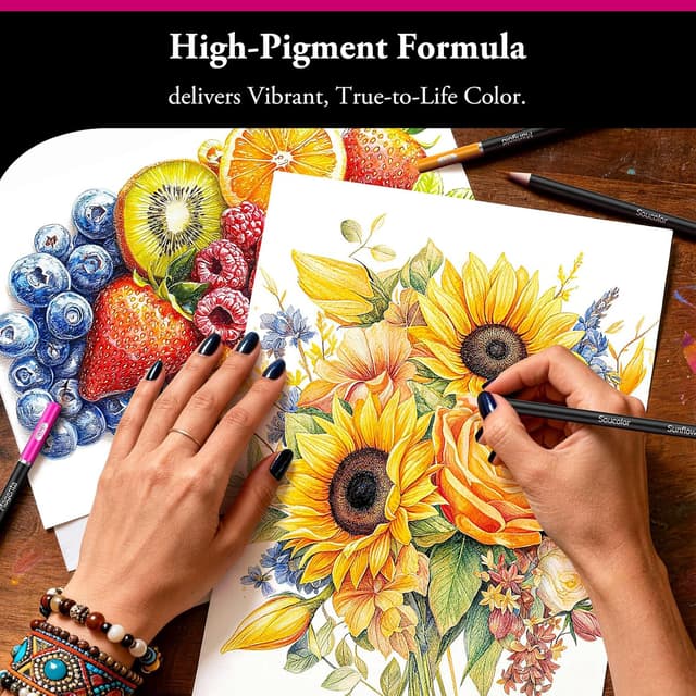 Thumbnail 6 de Soucolor 72-Color Colored Pencils 72 🎨