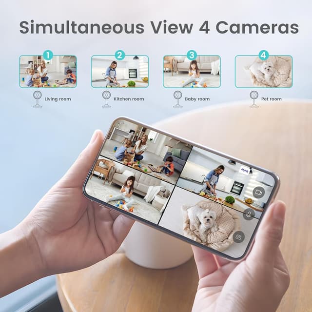 Thumbnail 6 de litokam indoor camera 2K Smart pet camera