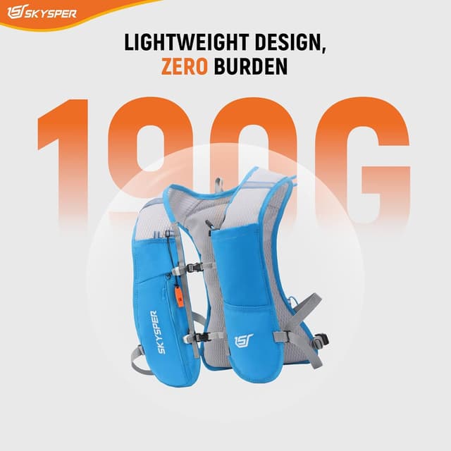 Detalle 1 de SKYSPER Gilet Hydratation Running 5L