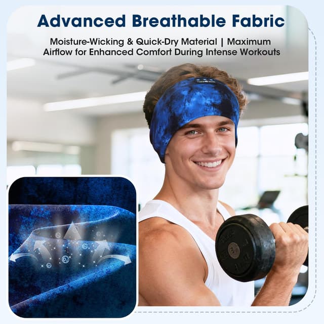 Detalle 2 de LC-dolida Schlafkopfhörer 15 Stunden