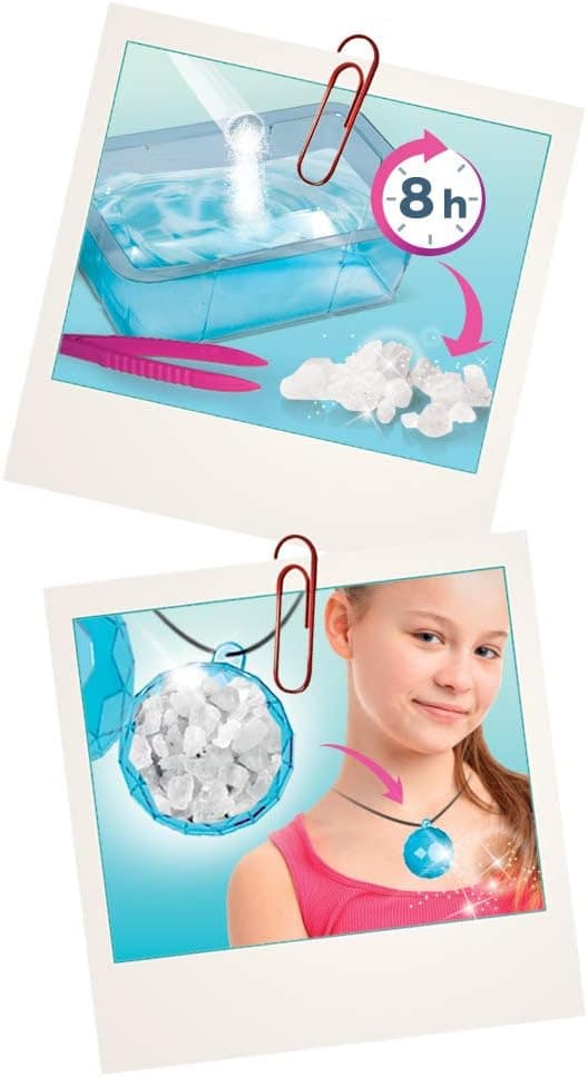 Detalle 1 de Clementoni Galileo Lab Schmuckkristalle 59062 für Kinder