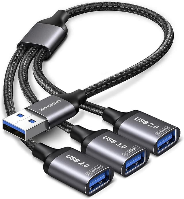 Imagen de KiwiBird USB Splitter 1 zu 3 5 Gbps en OfertitasTOP