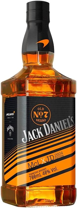 Detalle 1 de Jack Daniel's Old No.7 Tennessee Whiskey Edición McLaren 2024 🥃