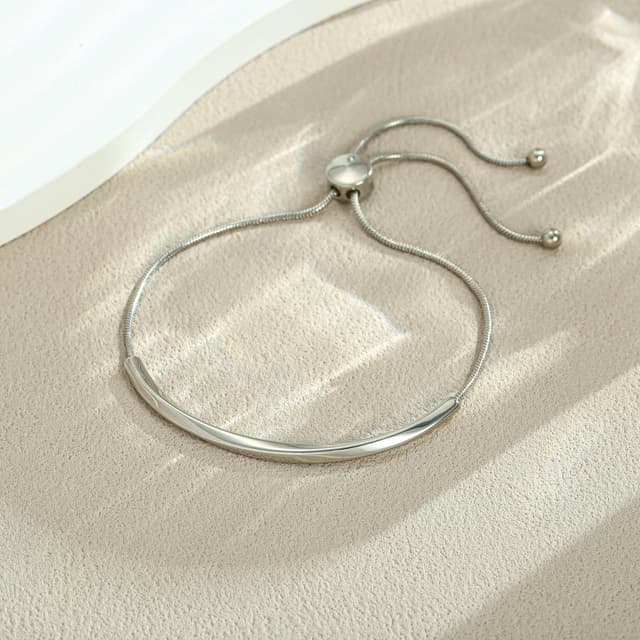 Detalle 1 de HolidayQbee silver bracelet for women