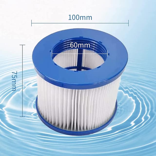 Thumbnail 2 de woejgo Lot de 4 Cartouches Filtre Spa Infinite