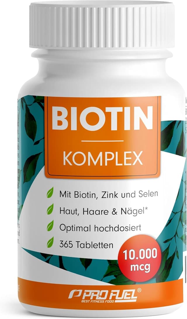 Imagen de Biotin 10.000 mcg Tabletten 365 Tage Vorrat đ en OfertitasTOP