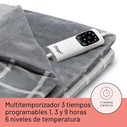 Detalle 2 de Daga Relax Suave manta térmica 150×95 cm 🛋