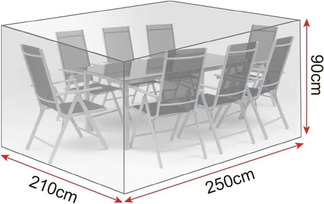 Detalle de WOLTU copertura sedie da esterno 250x210 cm