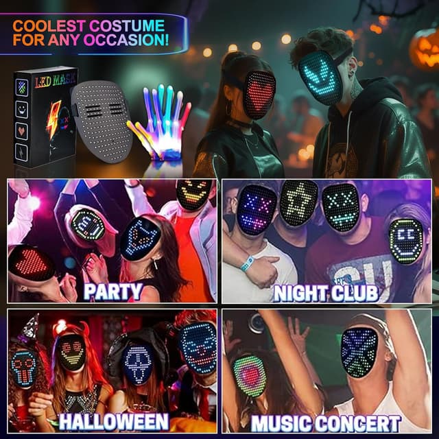 Thumbnail 4 de StimuVariety Mascara Led Guantes