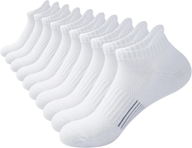 Detalle de ILovDaisy Sneaker-Socken Damen (5 Paar) atmungsaktiv aus Baumwolle – Kurzsocken für 35–38/39–42