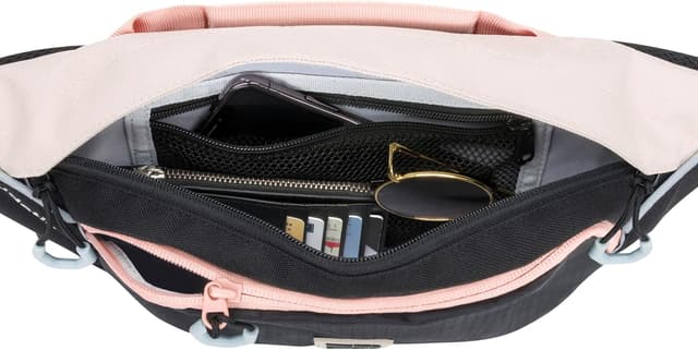 Detalle 1 de AUDETIC Bauchtasche 2 Liter Schwarz/Rosa