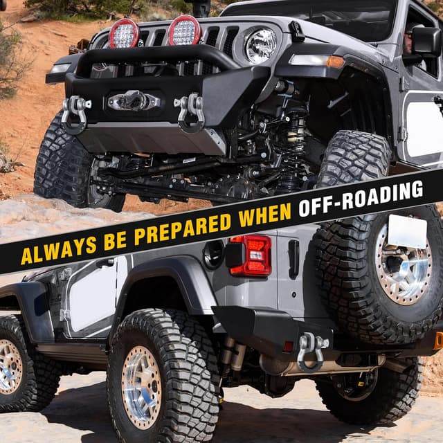 Thumbnail 6 de Nilight 2 Pack D-Ring Shackle 41,887 lbs