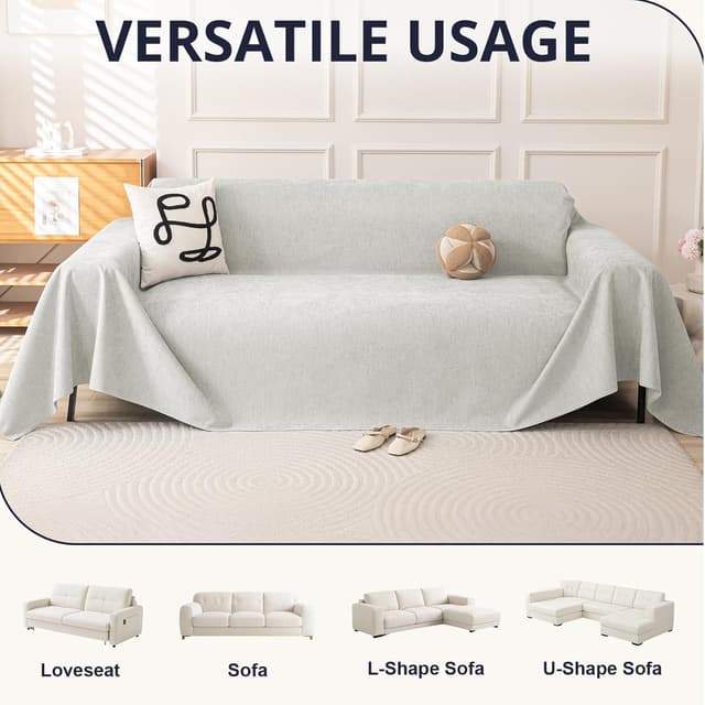 Detalle de Royhom Telo copridivano 3 posti 180x340