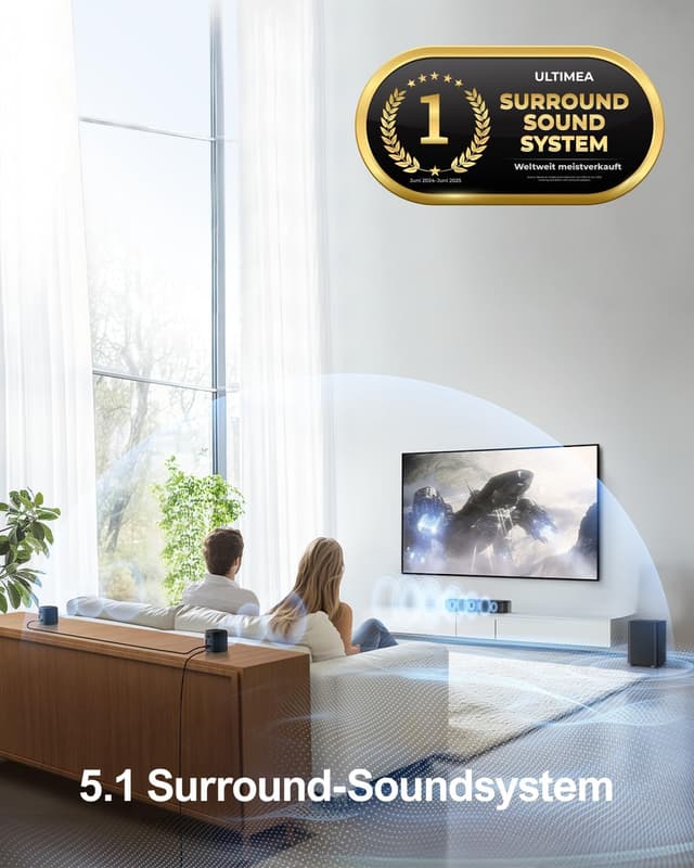 Detalle 2 de ULTIMEA Aura A50 Pro Soundbar 5.1
